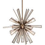 Radiance Pendant - Pearlized Antique Brass / Capiz