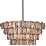 Uroko Pendant - Winter Brass / Clear / Gold Uroko Pendant - Winter Brass / Clear / Gold
