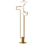 Tratto Floor Lamp - Brass