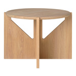 Simple Side Table - Light Lacquered Oak