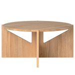 Simple XL Table - Light Lacquered Oak