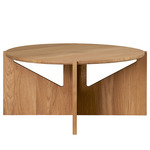 Simple XL Table - Warm Lacquered Oak