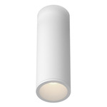 Lorna 2 inch no Canopy Ceiling Flush Light - White / Clear