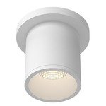 Lorna 3 inch Ceiling Light with Canopy - White / Clear