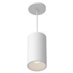 Lorna 4 inch Pendant - White / Clear