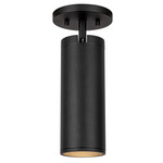 Lorna 3 inch Adjustable Spot Ceiling Light - Black / Clear