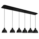 Chroma Linear Multi Light Pendant - Black / White