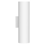 Lorna 5 inch Up / Down Wall Light - White / Clear