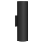 Lorna 5 inch Up / Down Wall Light - Black / Clear