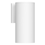Lorna 4 inch Outdoor Wall Light - White / Clear