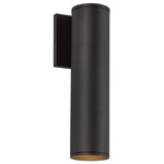 Lorna 3 inch Outdoor Wall Light - Black / Clear