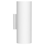 Lorna 5 inch Up / Down Wall Light - White / Clear