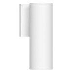 Lorna 3 inch Outdoor Wall Light - White / Clear