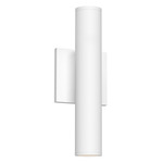Lorna 3 inch Up / Down Wall Light - White / Clear