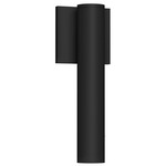 Lorna 2 inch Outdoor Wall Light - Black / Clear