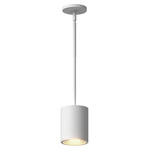 Nordic 5 inch Outdoor Pendant - White / Clear