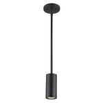 Nordic 2 inch Outdoor Pendant - Black / Clear