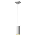 Nordic 2 inch Outdoor Pendant - White / Clear