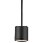 Nordic 3 inch Outdoor Pendant - Black / Clear