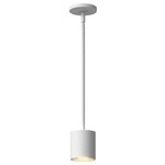 Nordic 3 inch Outdoor Pendant - White / Clear