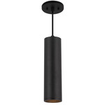 Lorna 3 inch Pendant - Black / Clear