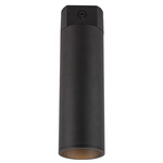 Lorna Concrete 4 inch Ceiling Light - Black / Clear