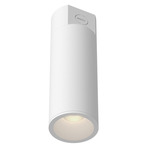 Lorna Concrete 3 inch Ceiling Light - White / Clear