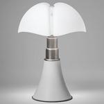 Pipistrello Classic LED Table Lamp - Matte White / White