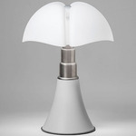 Pipistrello Medium Table Lamp - Matte White / White