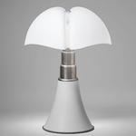 Pipistrello Large Table Lamp - Matte White / White