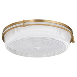 Emory Color-Select Ceiling Light - Brushed Brass / Clear
