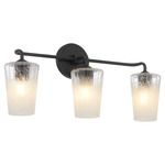 Providence Bathroom Vanity Light - Matte Black / Milk