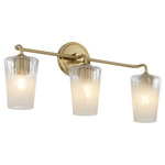 Providence Bathroom Vanity Light - Aged Brass / Milk