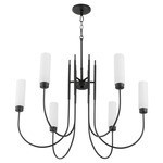 Jerome Chandelier - Matte Black / White