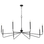 Providence Chandelier - Matte Black