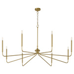 Providence Chandelier - Aged Brass