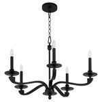 Chantelle Chandelier - Matte Black