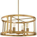 Colburn Pendant - Brushed Brass