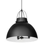 Pruitt Pendant - Matte Black / Matte Black / Matte Black