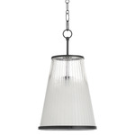 Providence Pendant - Matte Black / Milk