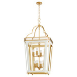 Loire Pendant - Brushed Brass / White / Studio White