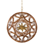 Kalio Pendant - Brushed Brass