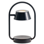 Olo Ring Portable Table Lamp - Black / Black