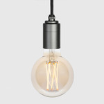 Elva Pendant - Graphite / Clear Tinted