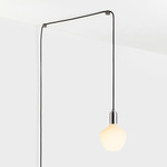 Enno Plug In Pendant - Graphite / Matte White