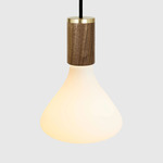 Noma Pendant - Walnut / Matte White