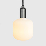 Oblo Pendant - Graphite / Matte White