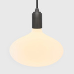 Oval II Pendant - Graphite / Matte White