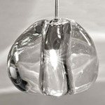Mizu Pendant - White / Clear