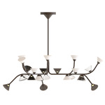 Linfa Round Chandelier - Titanium